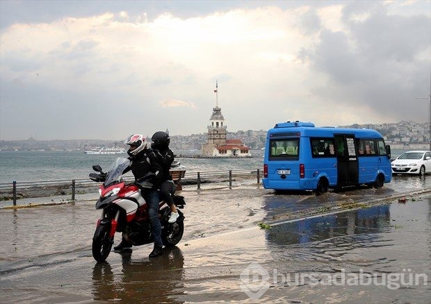 İstanbul'da etkili yağış