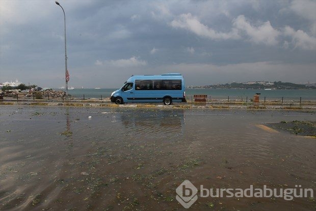 İstanbul'da etkili yağış