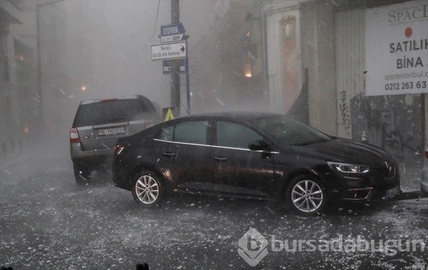 İstanbul'da etkili yağış
