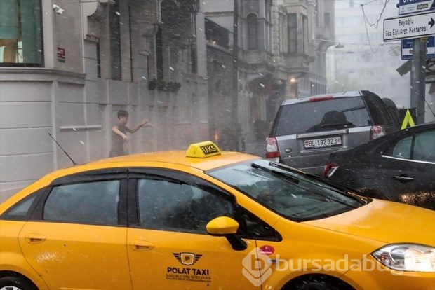 İstanbul'da etkili yağış