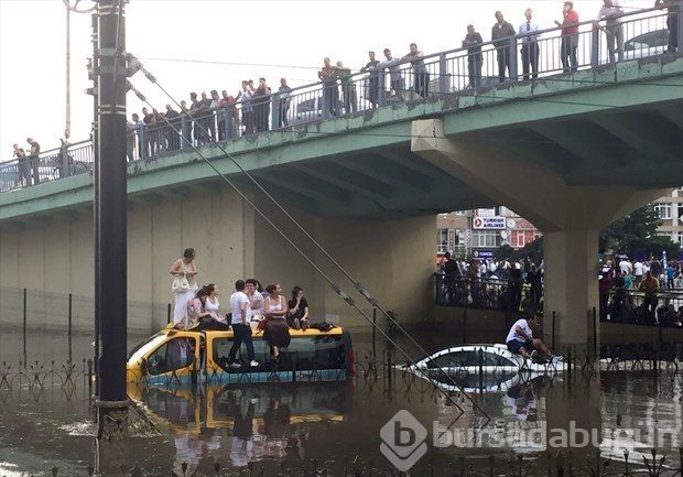 İstanbul'da etkili yağış