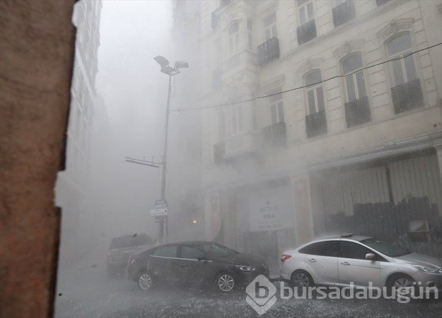 İstanbul'da etkili yağış
