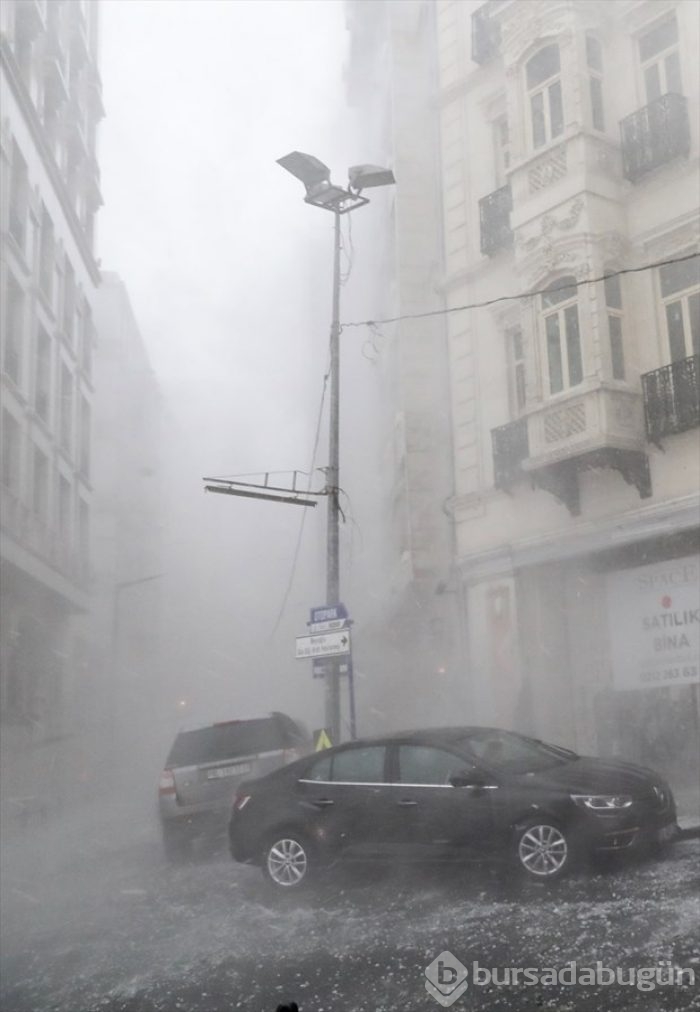 İstanbul'da etkili yağış