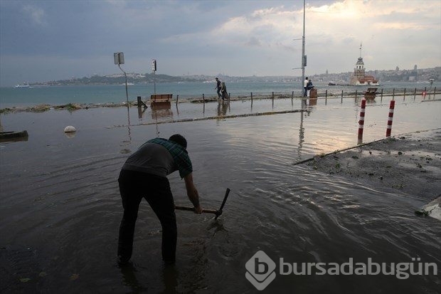 İstanbul'da etkili yağış