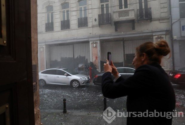 İstanbul'da etkili yağış