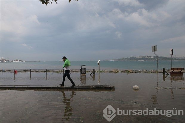 İstanbul'da etkili yağış
