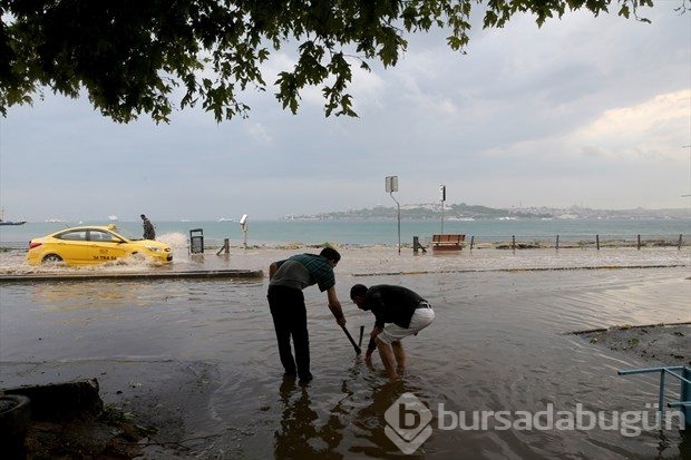 İstanbul'da etkili yağış