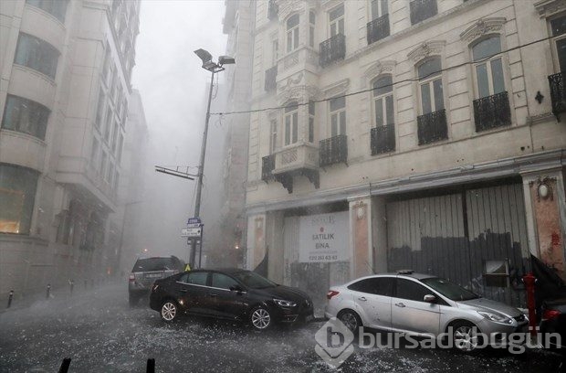 İstanbul'da etkili yağış