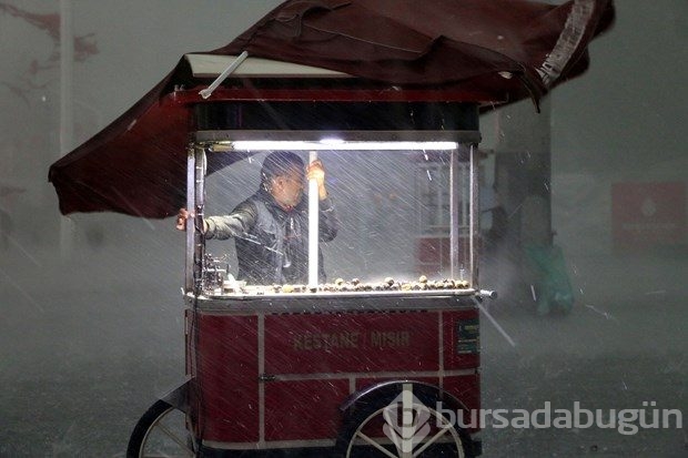 İstanbul'da etkili yağış