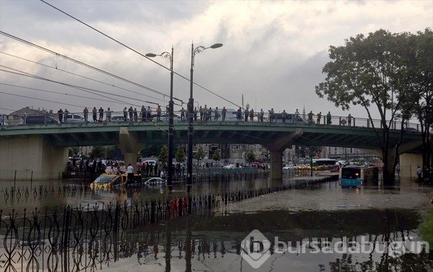 İstanbul'da etkili yağış