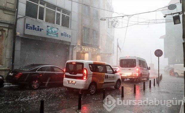 İstanbul'da etkili yağış