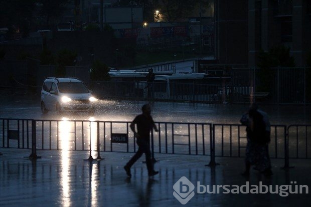 İstanbul'da etkili yağış