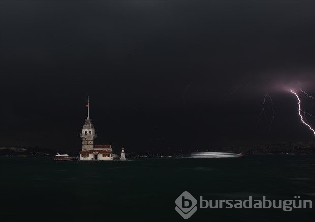İstanbul'da etkili yağış