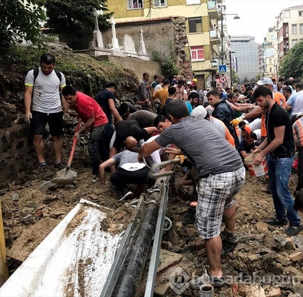 İstanbul'da etkili yağış
