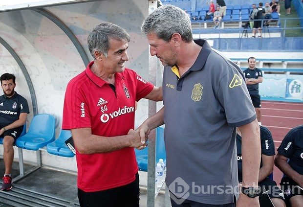 Beşiktaş, Las Palmas'a teslim oldu