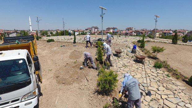 Tarihi İlbiz Höyüğü parka dönüştürüldü