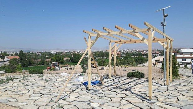 Tarihi İlbiz Höyüğü parka dönüştürüldü