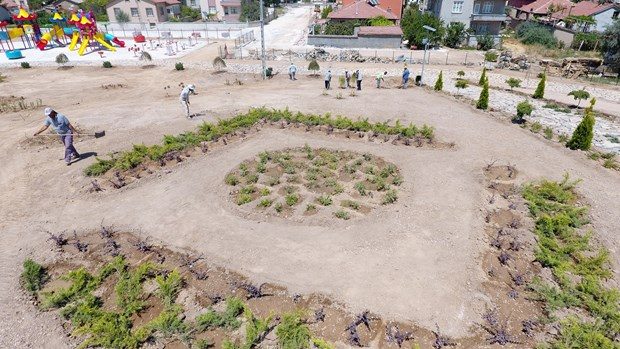 Tarihi İlbiz Höyüğü parka dönüştürüldü