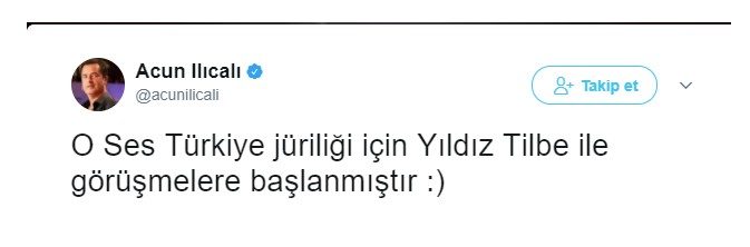 O Ses Türkiye için sürpriz isim