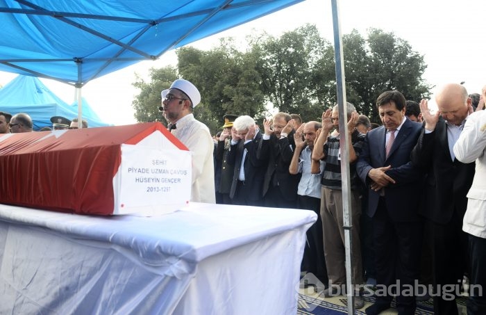 Bursa şehidini gözyaşları içinde uğurladı