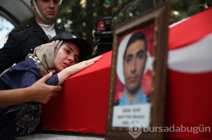 Bursa'da şehit polisin nişanlısı teröristleri sevindirmedi!