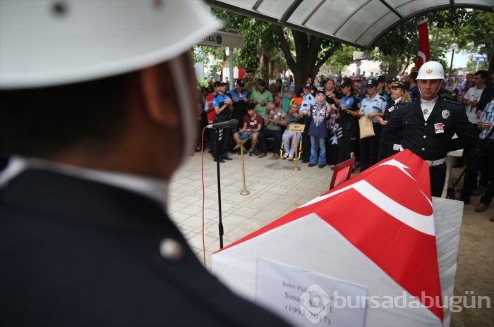 Bursa'da şehit polisin nişanlısı teröristleri sevindirmedi!