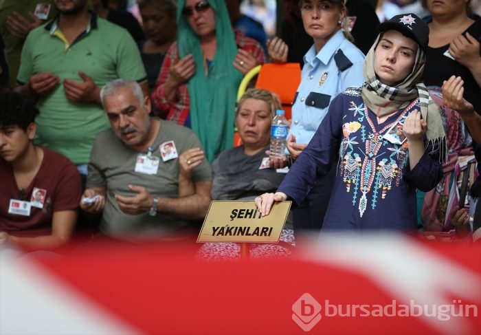 Bursa'da şehit polisin nişanlısı teröristleri sevindirmedi!