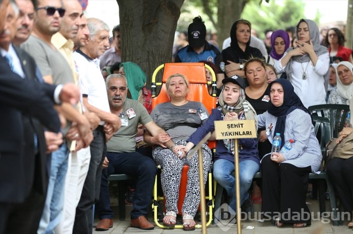 Bursa'da şehit polisin nişanlısı teröristleri sevindirmedi!
