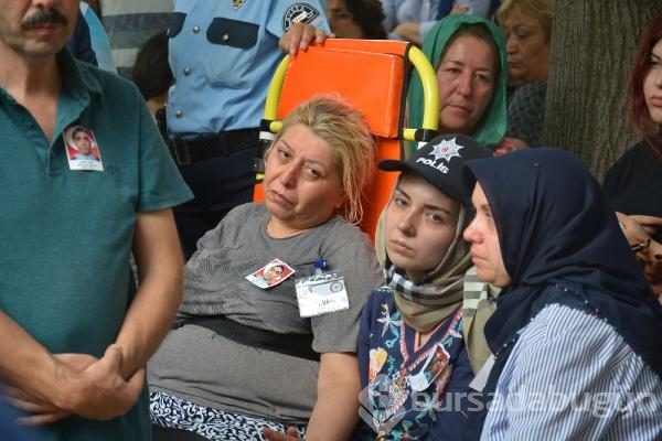 Bursa'da şehit polisin nişanlısı teröristleri sevindirmedi!