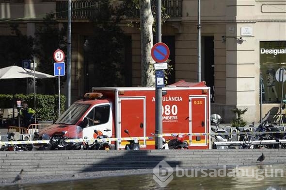 Barcelona'da terör dehşeti!