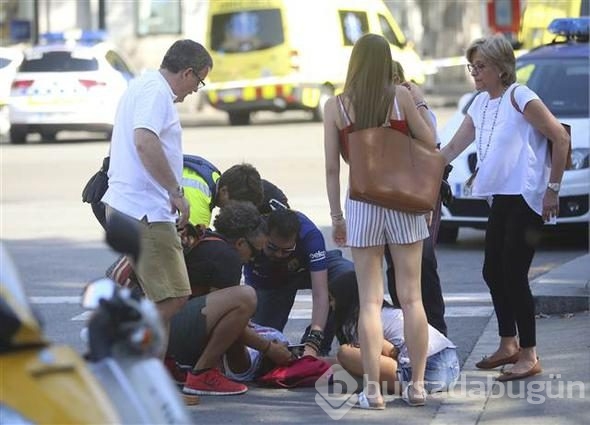 Barcelona'da terör dehşeti!