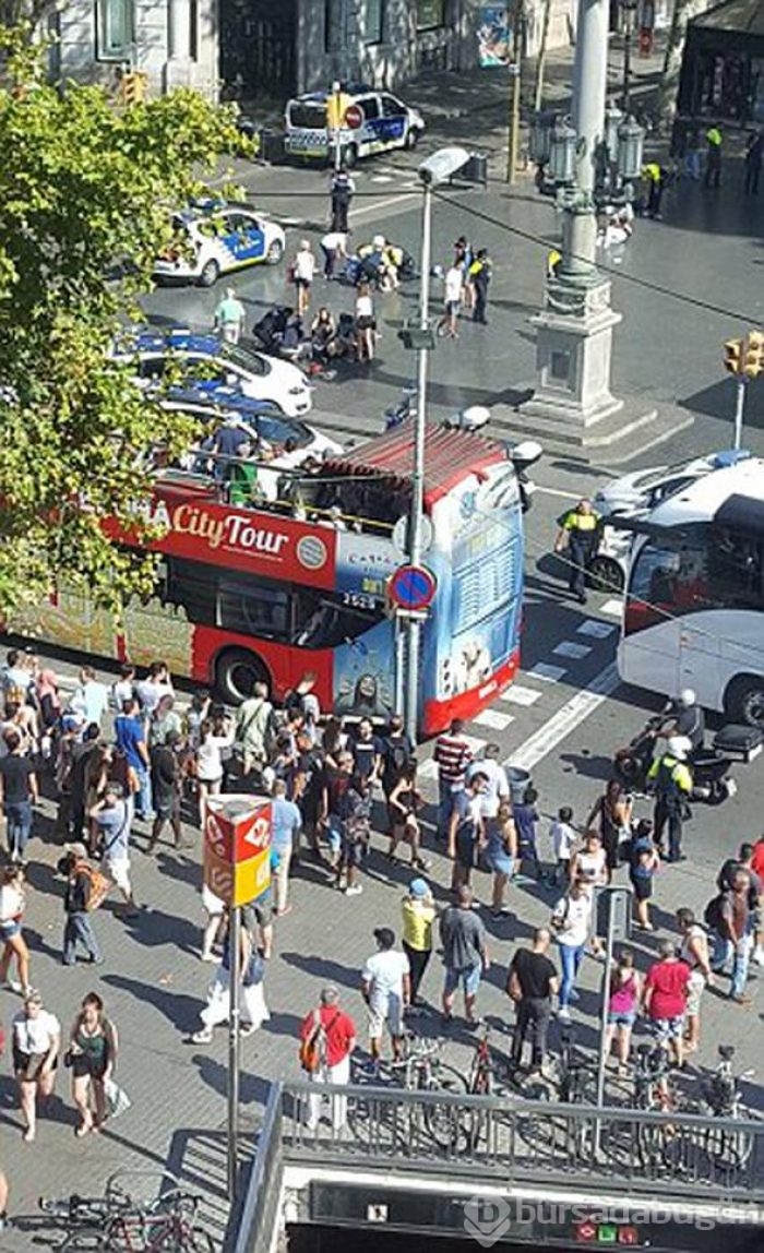 Barcelona'da terör dehşeti!