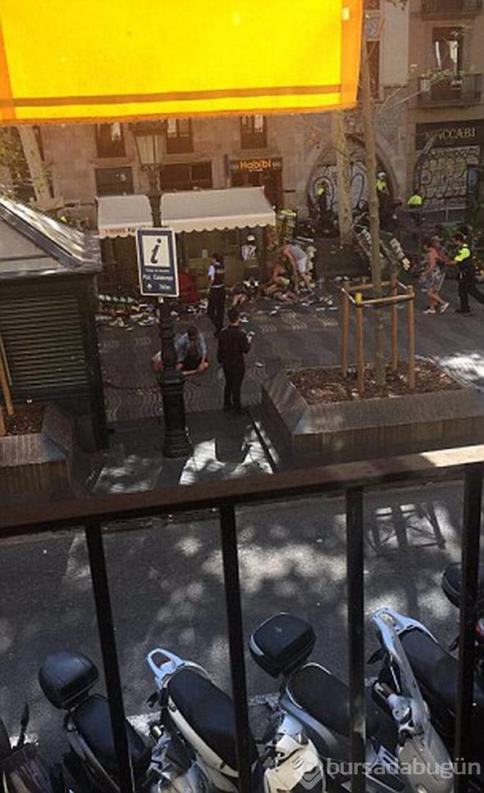 Barcelona'da terör dehşeti!