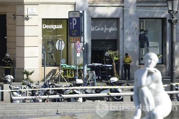 Barcelona'da terör dehşeti!