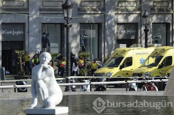 Barcelona'da terör dehşeti!