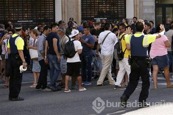 Barcelona'da terör dehşeti!