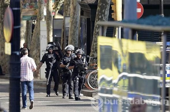 Barcelona'da terör dehşeti!