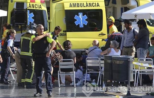 Barcelona'da terör dehşeti!
