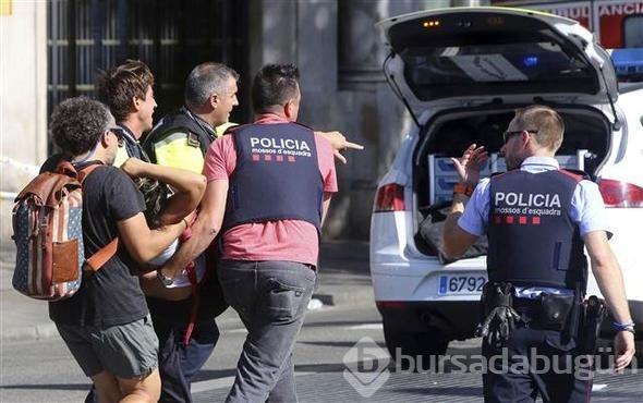 Barcelona'da terör dehşeti!