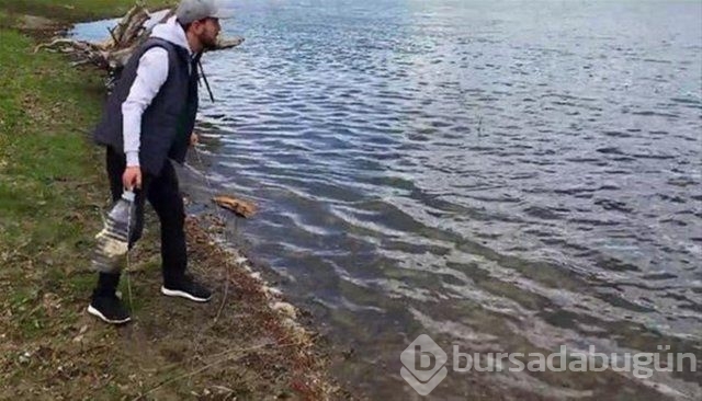 Sıra dışı balık avlama taktiği!