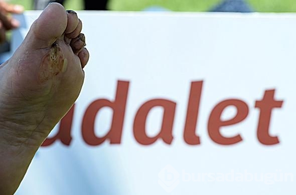  'Adalet Yürüyüşü'nün fotoğrafları yayınlandı