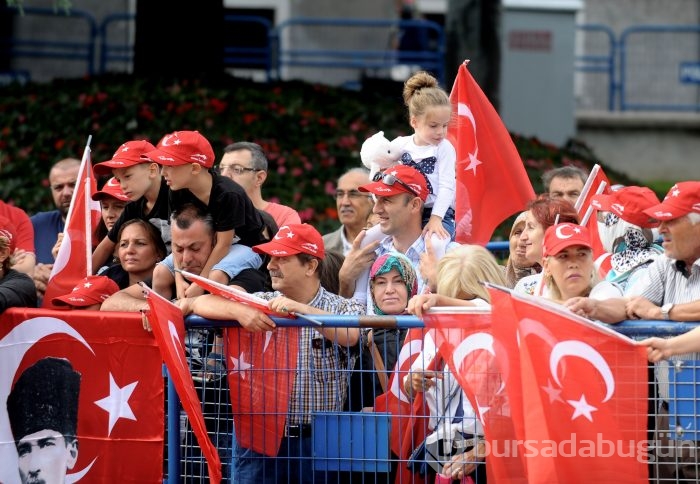 Bursa'da 30 Ağustos Zafer Bayramı coşkusu!