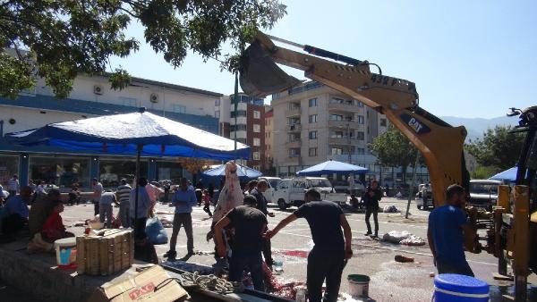 Bursa'dan kurban bayramı manzaraları