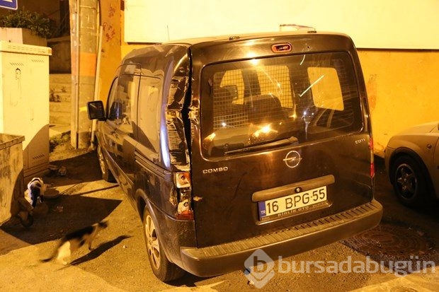 Bursa'da freni boşalan kamyonet dehşet saçtı