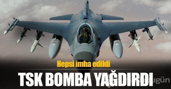 TSK'dan Kuzey Irak'a hava harekatı