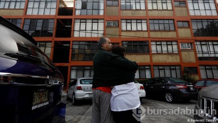 Meksika'da büyük  deprem 