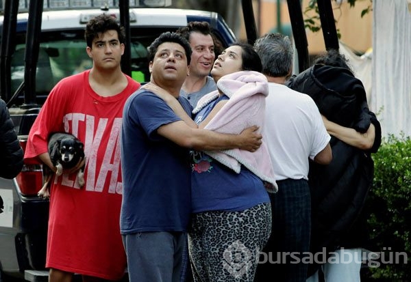 Meksika'da büyük  deprem 