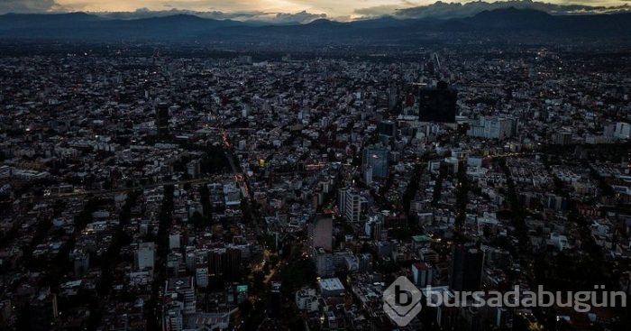 Meksika'da büyük  deprem 