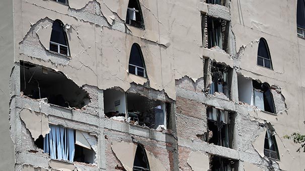 Meksika'da büyük  deprem 