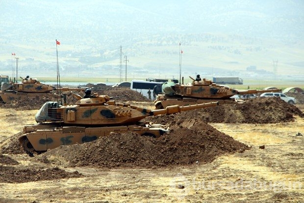 Iraklı askerler tatbikatta